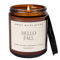 Hello Fall 9 oz Soy Candle