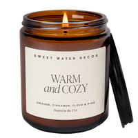 Warm and Cozy 9 oz Soy Candle