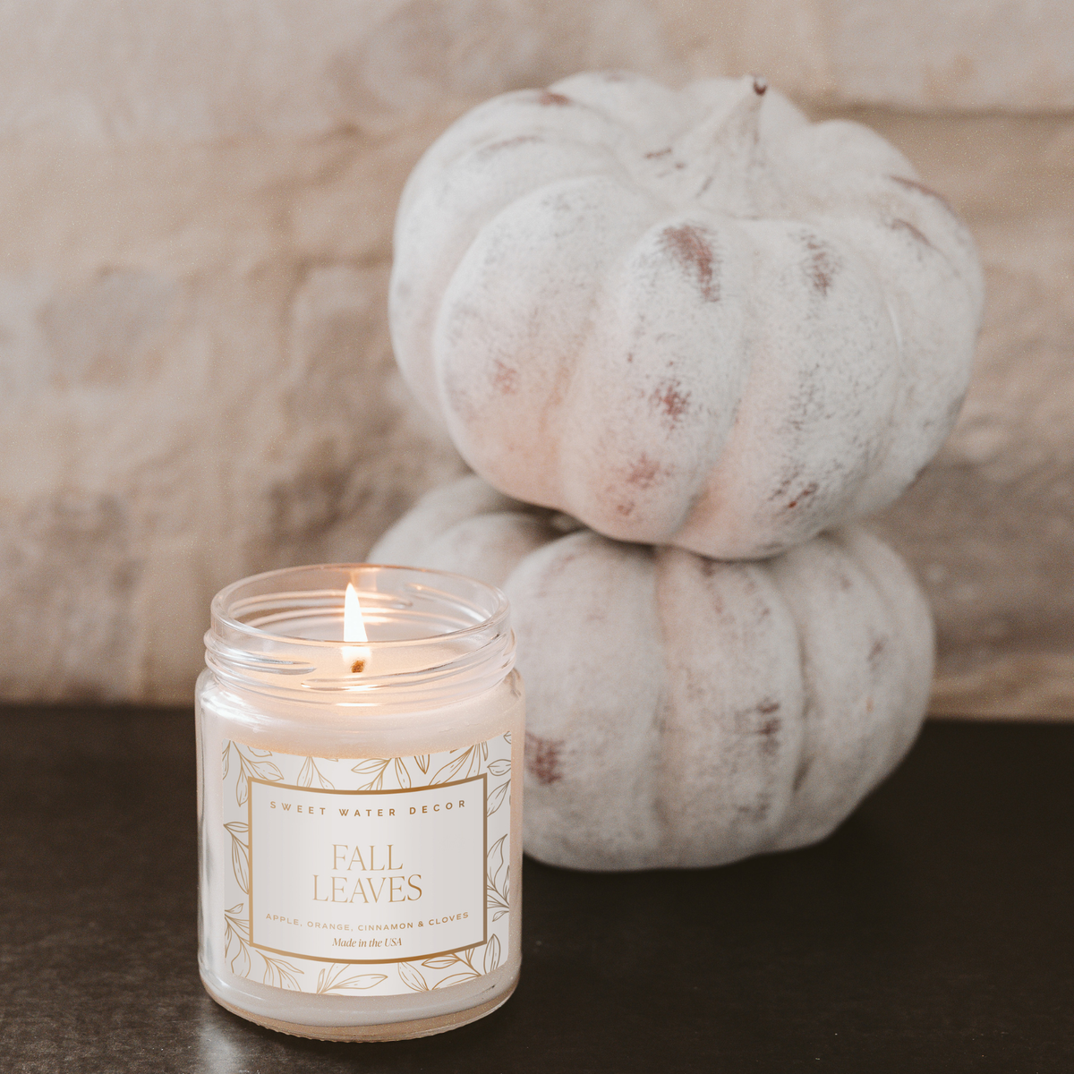 Fall Leaves 9 oz Soy Candle